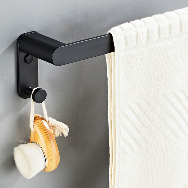 BowLift | Metal Bathroom Set 5-piece Modern Style Black Bathroom Accessories Set