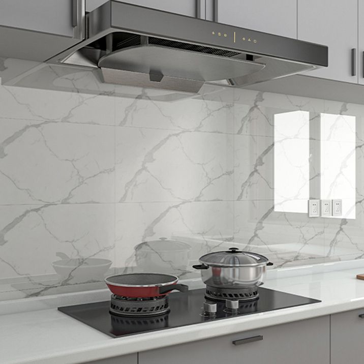 BowLift | Marble Effect Single Tile 30 cm x 60 cm Waterproof Back Tile Rectangular Wall Tile