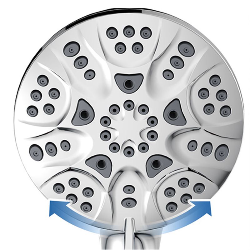 BowLift | Contemporary Shower Combo Dual Shower Head Chrome Ceiling Mounted Round Shower Head