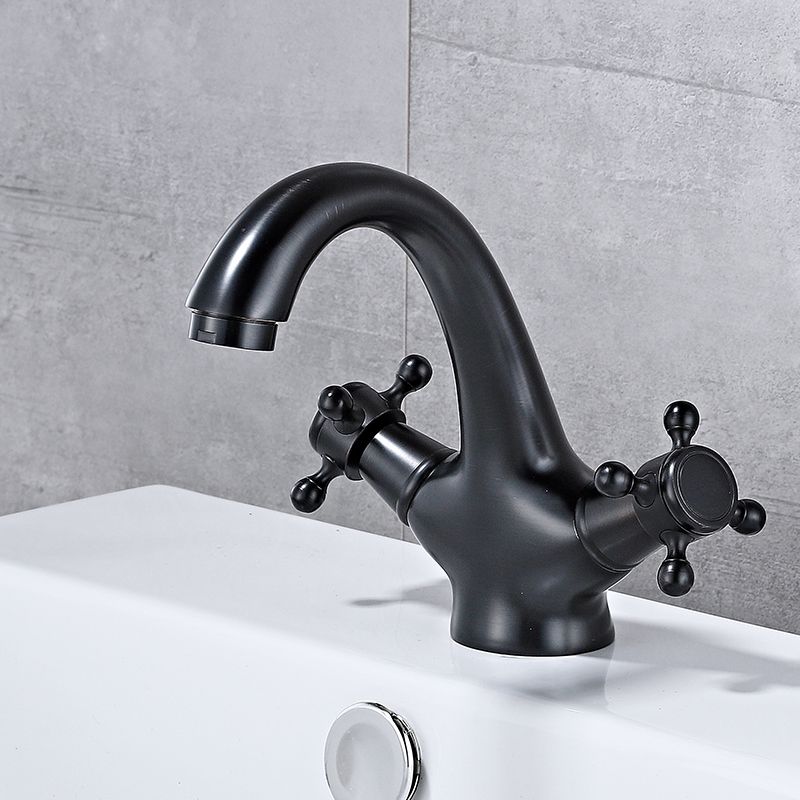 BowLift | Bathroom Accessories Faucet Double Cross Handle Low Arc Industrial Sink Faucet
