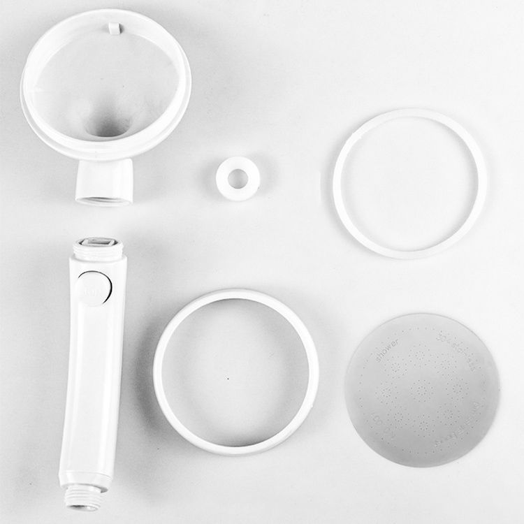 BowLift | Modern Plastic Showerhead Standard Round Handheld Showers