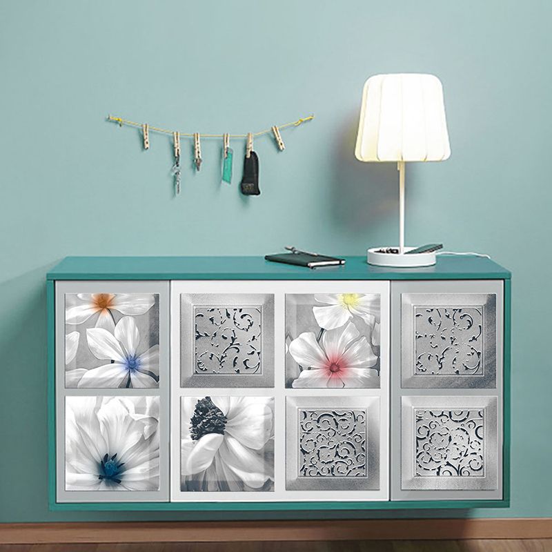 BowLift | Plastic Peel and Stick Backsplash Tile Square Wallpaper with waterproof