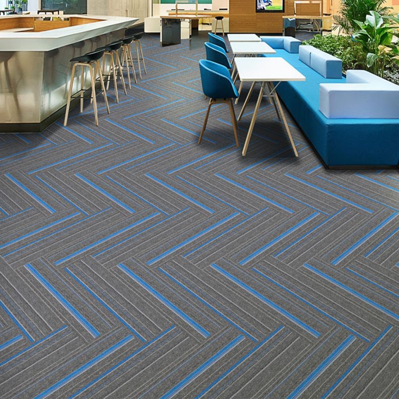 BowLift | Dark Color Level Loop Carpet Tile Non-Slip Self-Adhesive Indoor Office Carpet Tiles