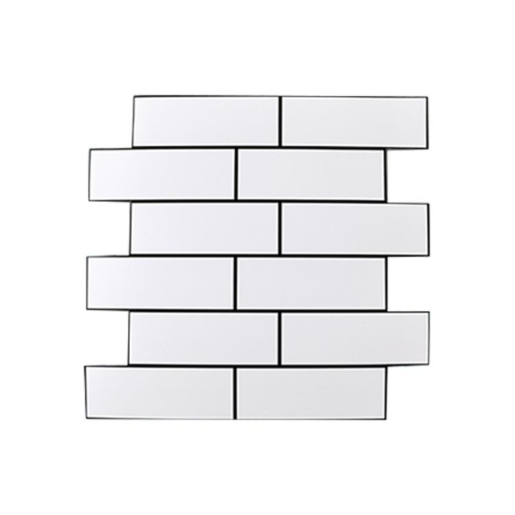 BowLift | Plastic Peel & Stick Subway Tiles Contemporary Waterproof Peel & Stick Subway Tiles