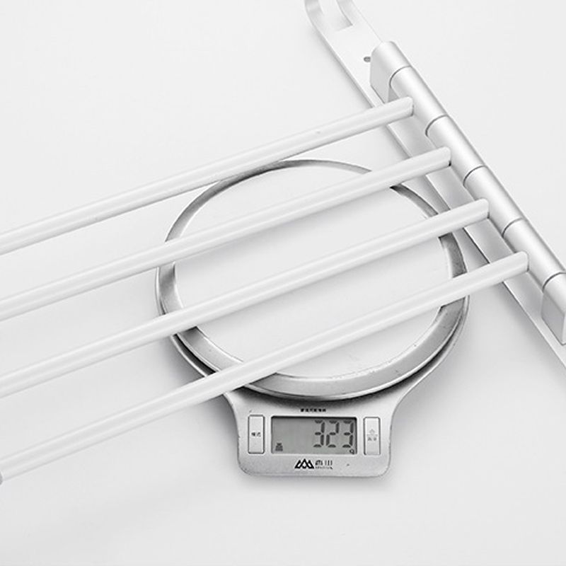 BowLift | 2-piece towel bar made of stainless steel Modern 13.6" B bathroom accessory set