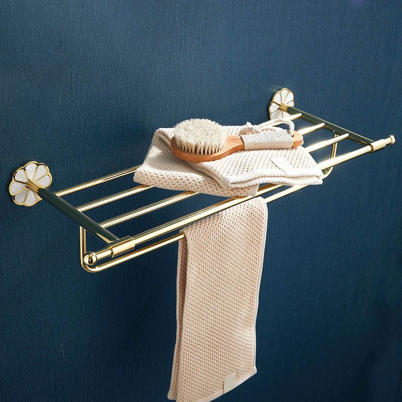 BowLift | Metal Simple Bathroom Accessories as a Single Piece or in a Set in Gold