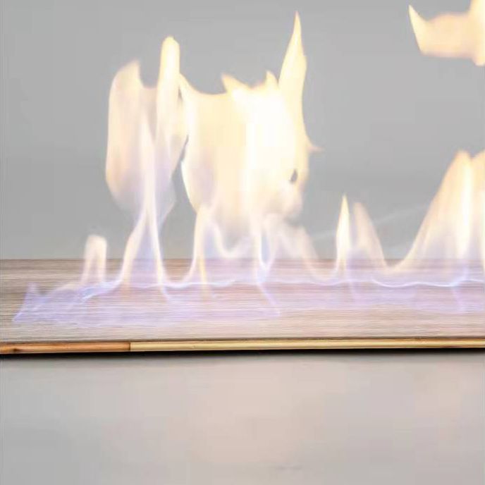 BowLift | 49"x8" width E0 natural solid wood laminate flooring, click-lock, waterproof