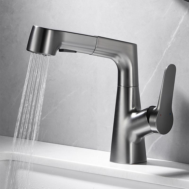 BowLift | Extendable Vessel Water Tap Modern Sink Faucet with a Lever Handle