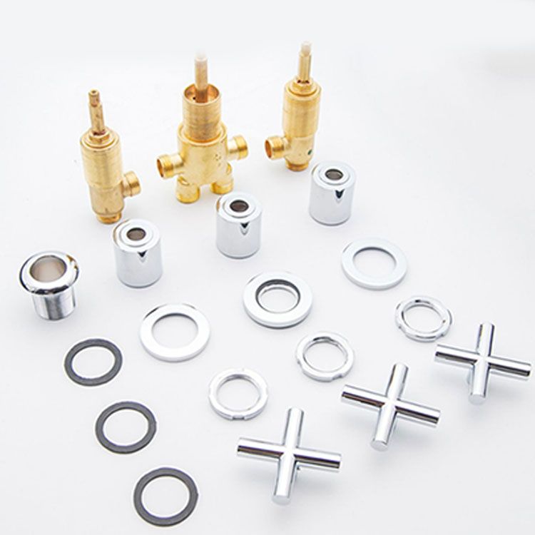 BowLift | Contemporary Bathroom Faucet Deck Mount Copper Low Arc Swivel Roman Bathtub Faucet Set