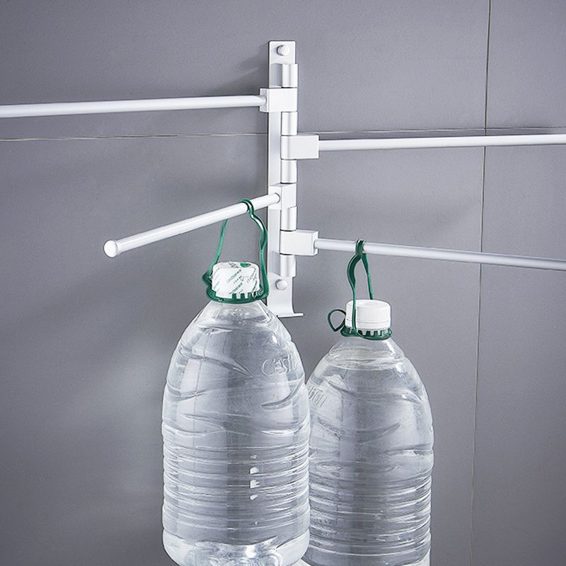 BowLift | 2-piece towel bar made of stainless steel Modern 13.6" B bathroom accessory set