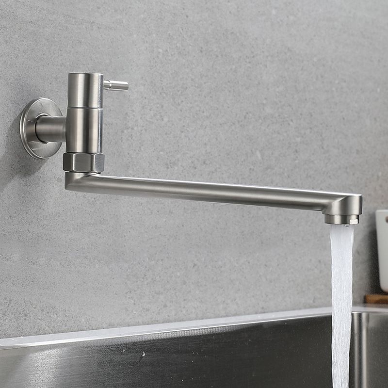 BowLift | Kitchen faucet pot filling valve single handle swivel stainless steel kitchen faucet