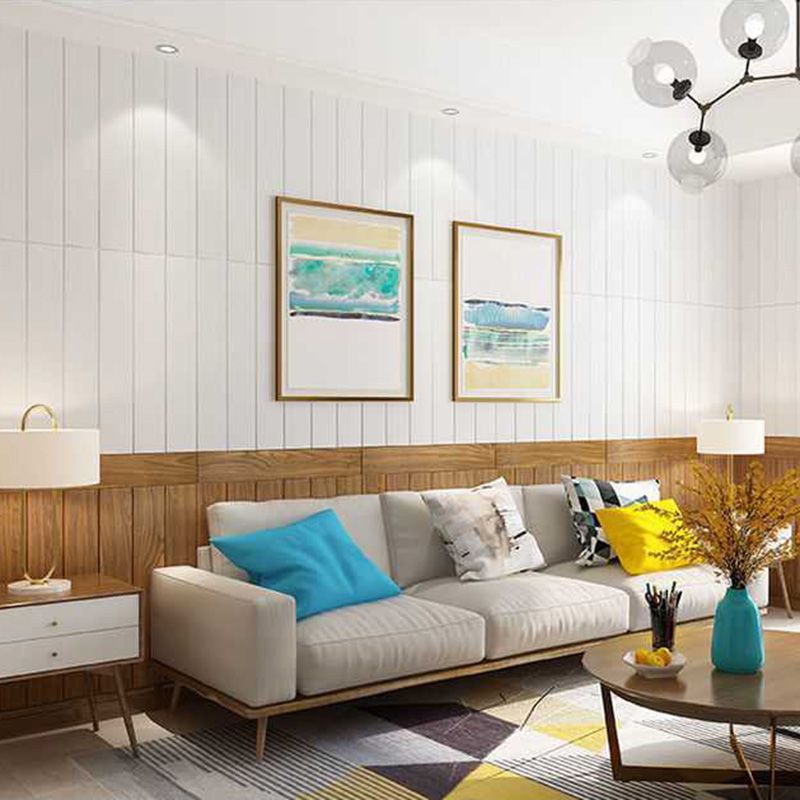 BowLift | Living Room Wall Paneling for Peeling and Attaching 3D Embossed Wall Paneling