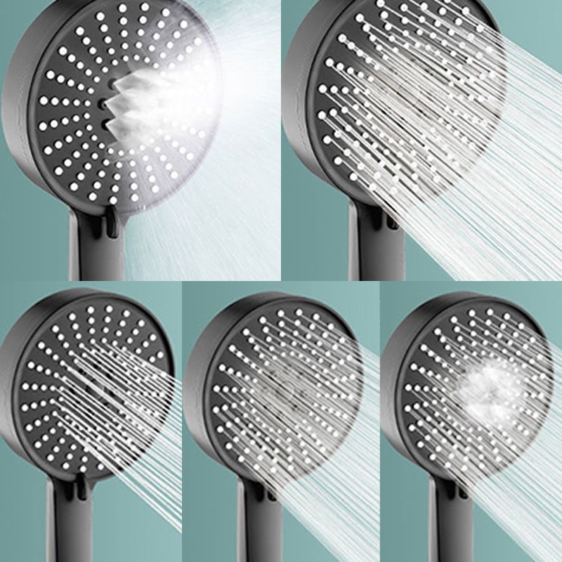 BowLift | Modern Handheld Showerhead Adjustable Water Flow 5 Settings Wall Mounted Showerhead