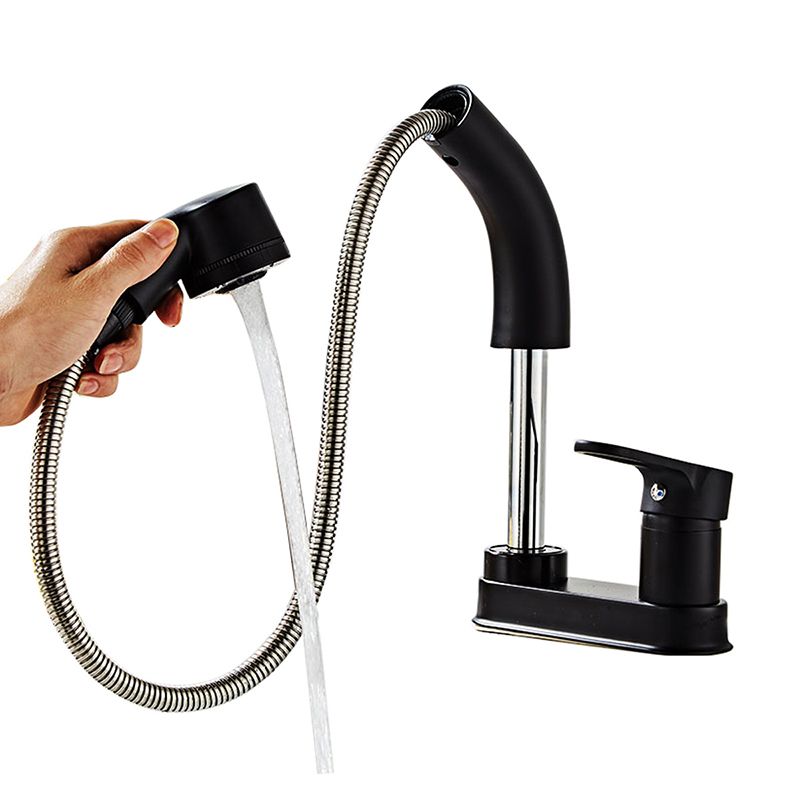 BowLift | Low arc basin mixer with 1 handle for basins with overflow