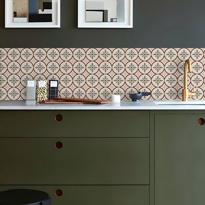 BowLift | Waterproof Peel & Stick Tile Square Pattern Print Single Tile