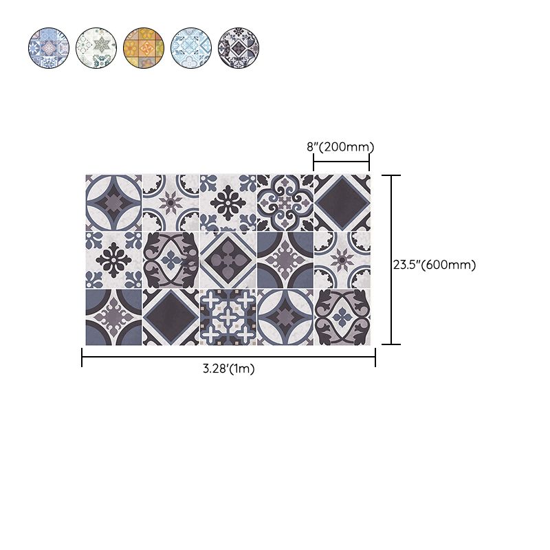 BowLift | Kitchen wall tile Peel and stick Floral pattern wallpaper