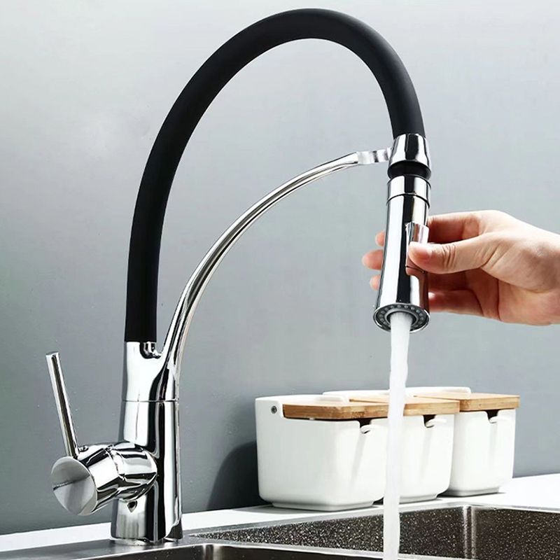 BowLift | Modern 1-Hand Faucets Copper Touchless with Water Dispenser Standard Kitchen Faucet