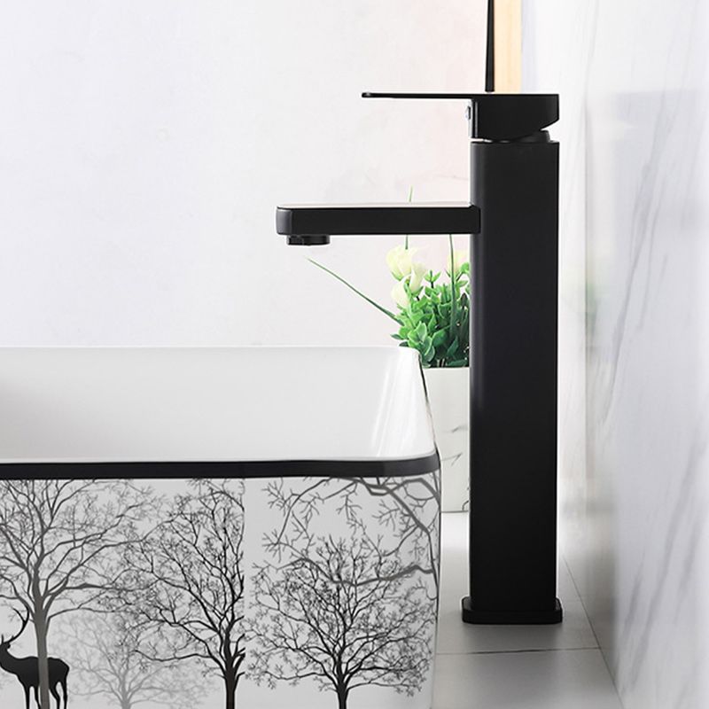 BowLift | Contemporary sink faucet Digital display Monochrome Low arch basin Bathroom sink