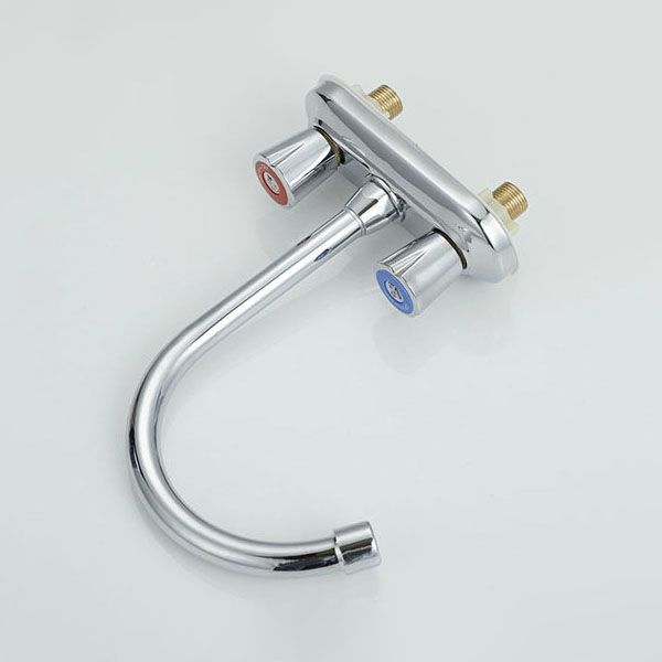 BowLift | Knob Handle Central Mixer Contemporary Design Basin Faucet 2-Hole Faucet for the Bathroom