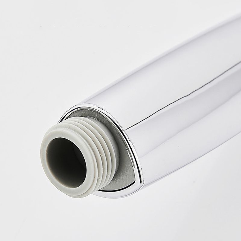 BowLift | Silver Square Fixed Shower Head Modern Style Wall Mounted Shower Head