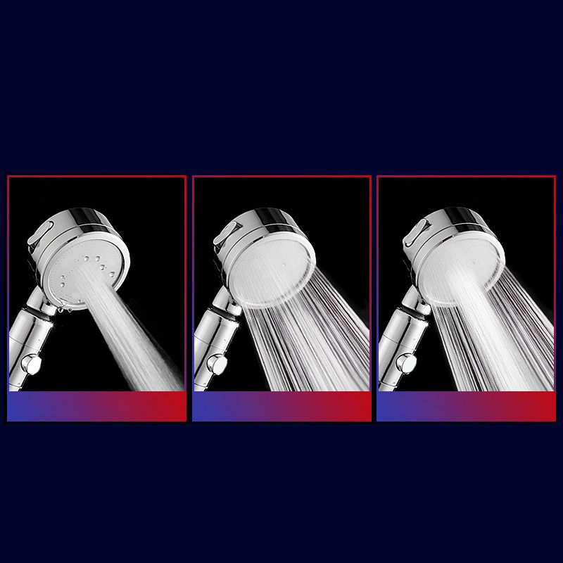 BowLift | Contemporary Handheld Showerhead Round 3 Settings Sprayhead in Silver