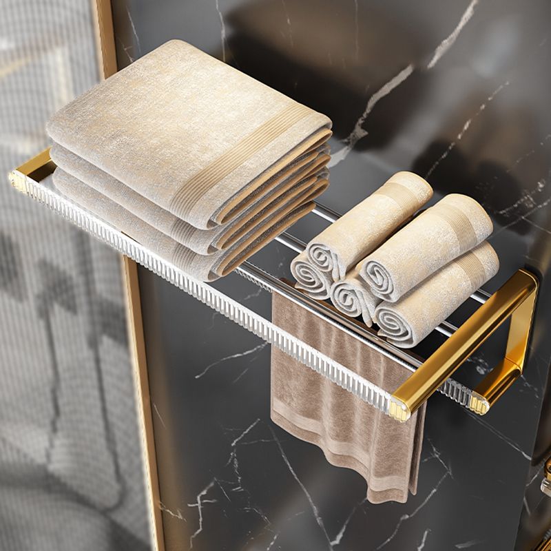 BowLift | Metal and Acrylic Bathroom Accessory Set Transparent Bathroom Accessories