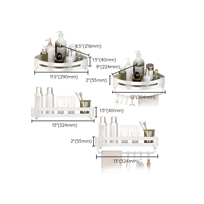 BowLift | Simple Bathroom Accessories Hardware Set Bathroom Shelf Bathroom Accessories Kit