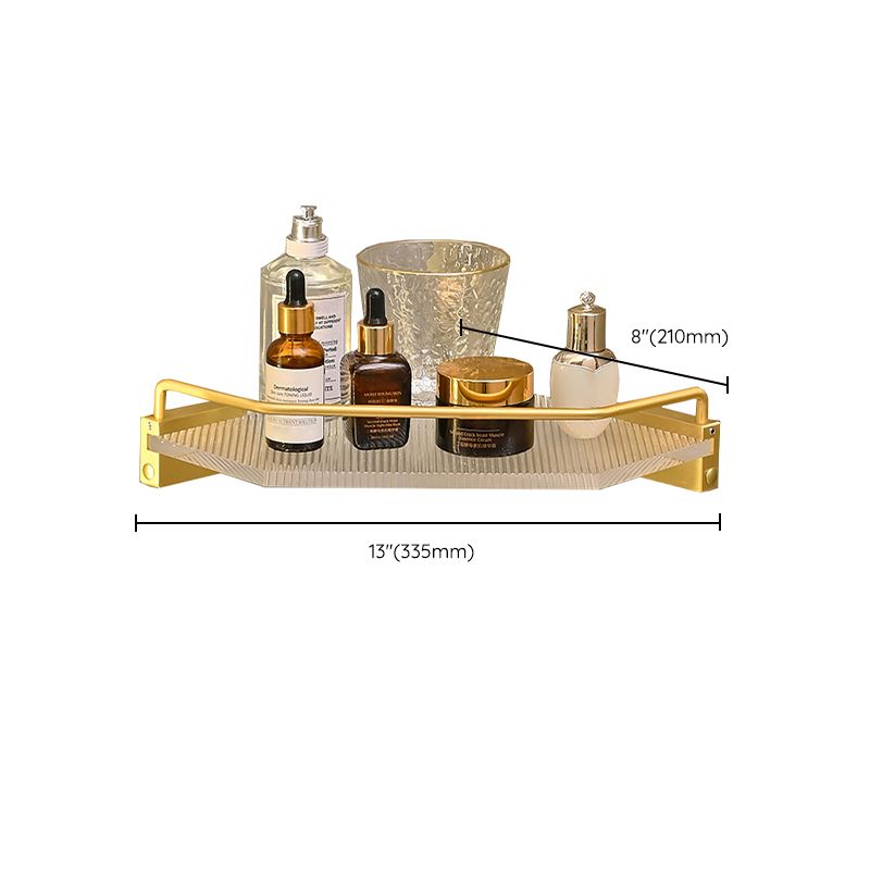 BowLift | Metal and acrylic bathroom accessories as a single piece or in a set in gold