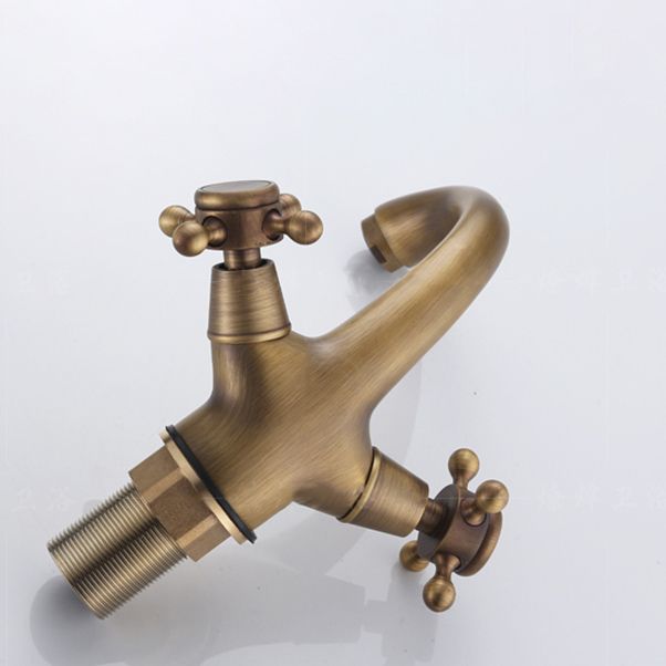 BowLift | Button Handle Widespread Bathroom Faucet Industrial Sink Faucet