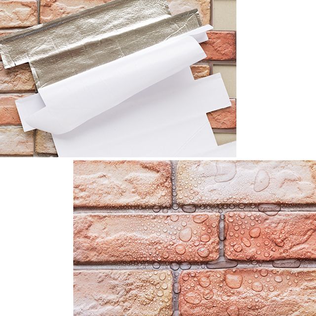 BowLift | Modern 3D Brick Wall Panel Peel and Stick Waterproof Wall Covering