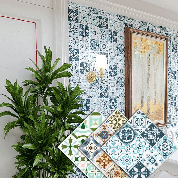 BowLift | Plastic Peel & Stick Mosaic Tile Square Waterproof Peel and Stick Backplate