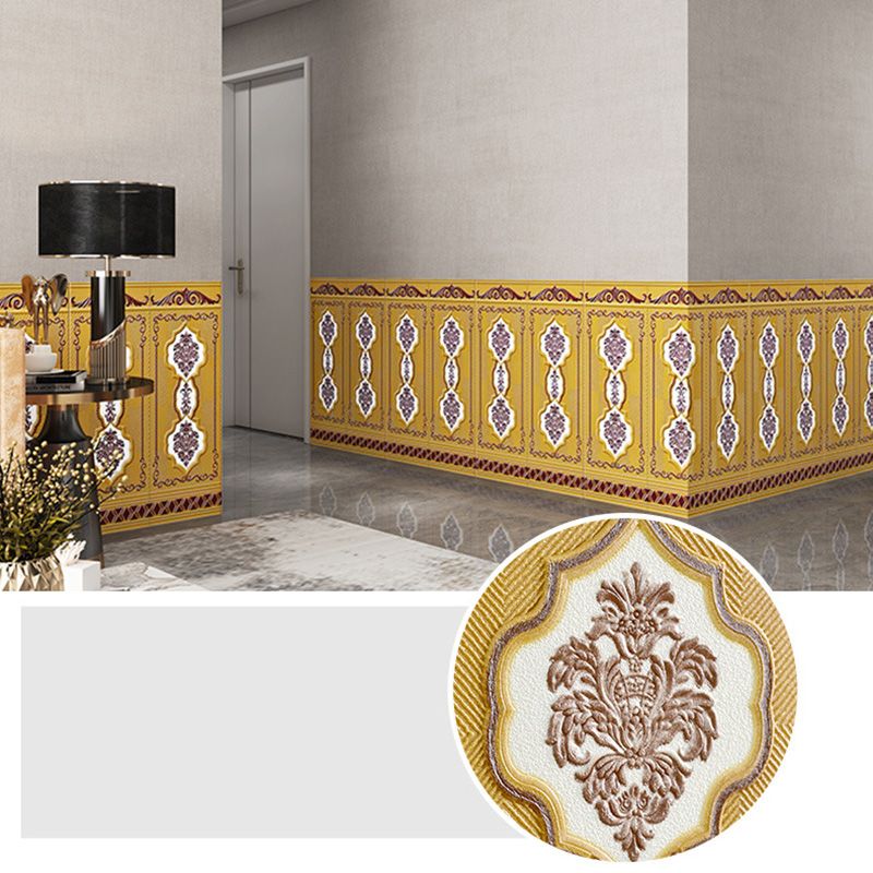 BowLift | 3D embossed wall panel Glam style waterproof wall panel for the living room