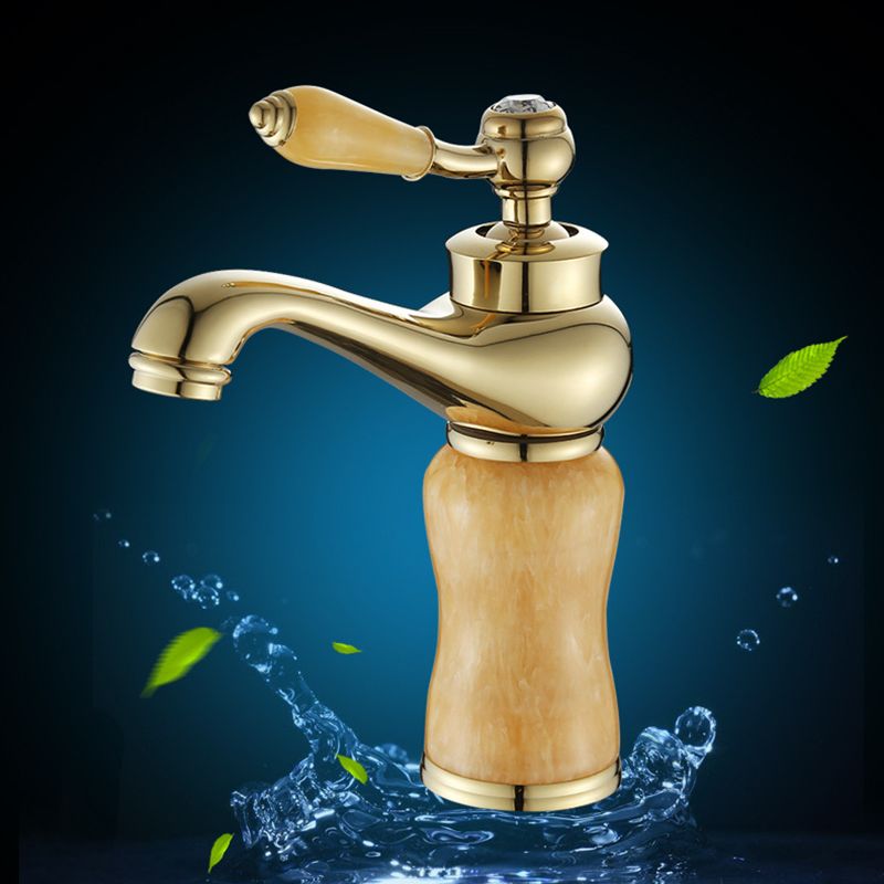 BowLift | Luxury Vessel Faucet Brass Lever Handles Low Arc Sink Faucet