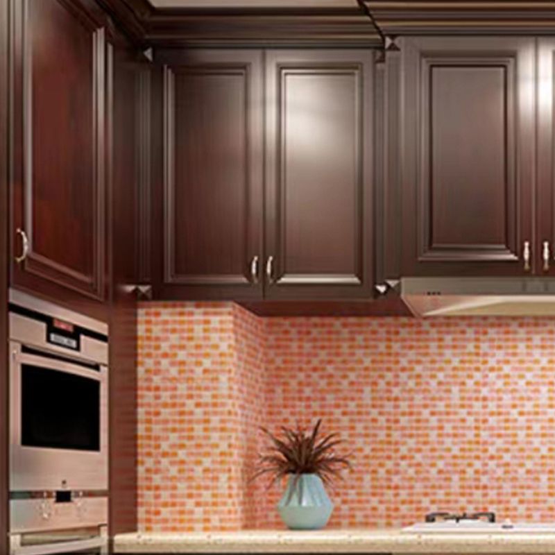 BowLift | Plastic Peel & Stick Mosaic Tile Waterproof Peel & Stick Mosaic Tile with Square Shape