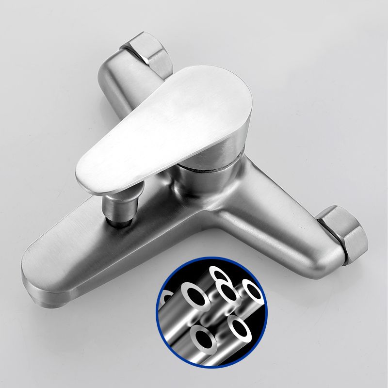 BowLift | Contemporary Bathtub Filling Trim 304 Stainless Steel Wall Mounted Bathtub Faucet