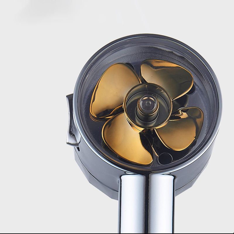 BowLift | Modern Round Handheld Showerhead Rain Spray Head made of Plastic