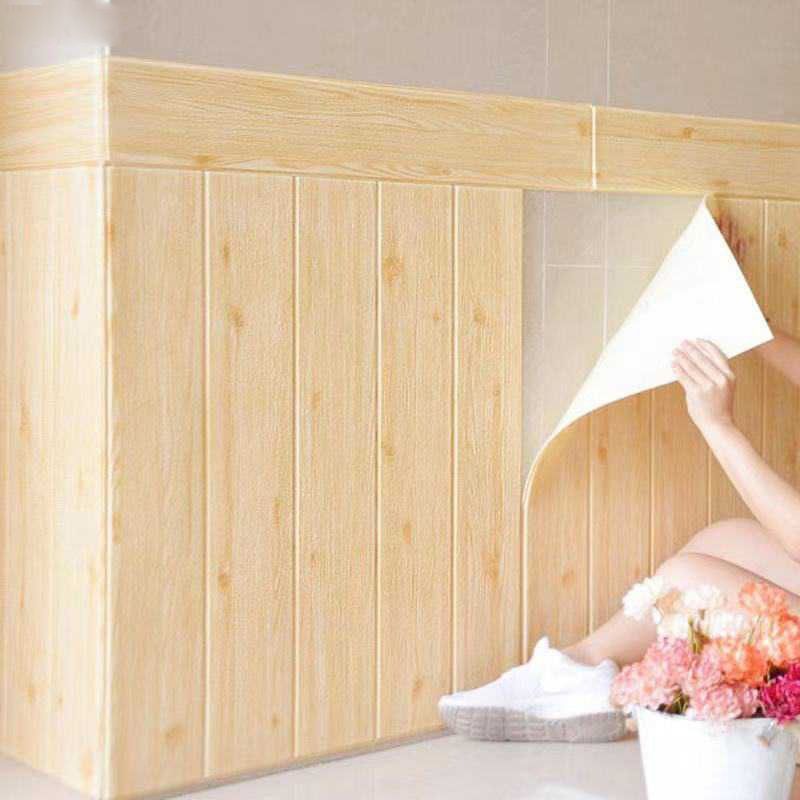 BowLift | Living Room Wall Paneling for Peeling and Attaching 3D Embossed Wall Paneling