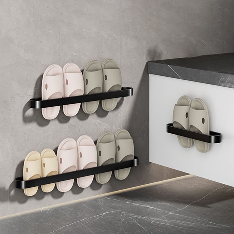 BowLift | Minimalist Bathroom Accessories Set Metal Slipper Rack/Towel Holder