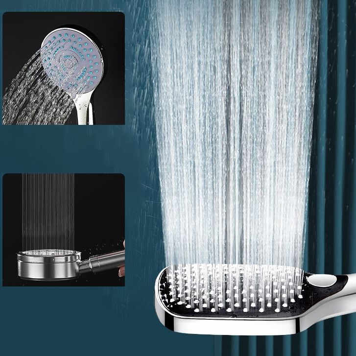 BowLift | Contemporary portable super-rechargeable showerhead square spray head