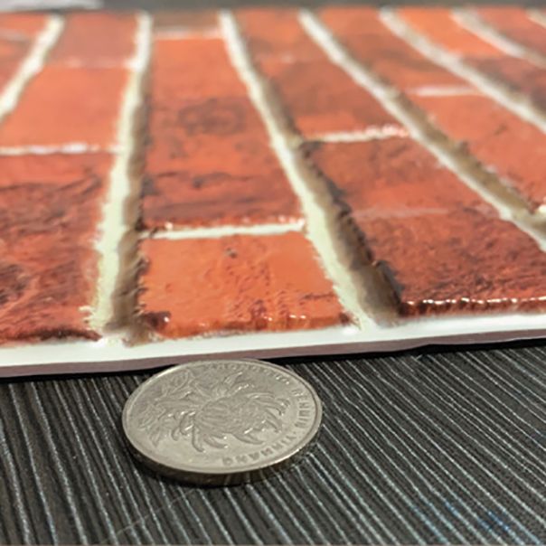 BowLift | Plastic Peel & Stick Subway Tile 3D Subway Tile with Anti-Slip Surface