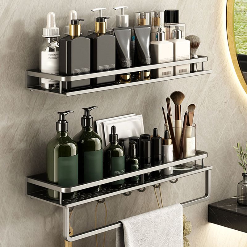 BowLift | Minimalism Matte Metal Bathroom Accessories Set Modern Bathroom Shelf