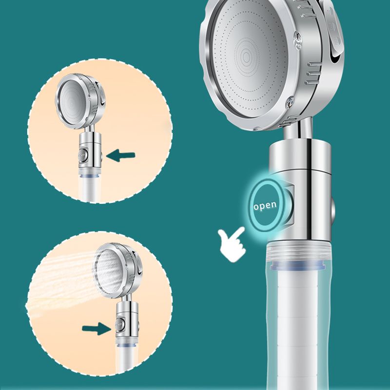 BowLift | Bathroom Shower Head Brass Round Filter Shower Head with Hose