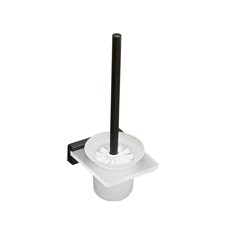 BowLift | Metal and acrylic bathroom accessories as a single piece or in a set in black