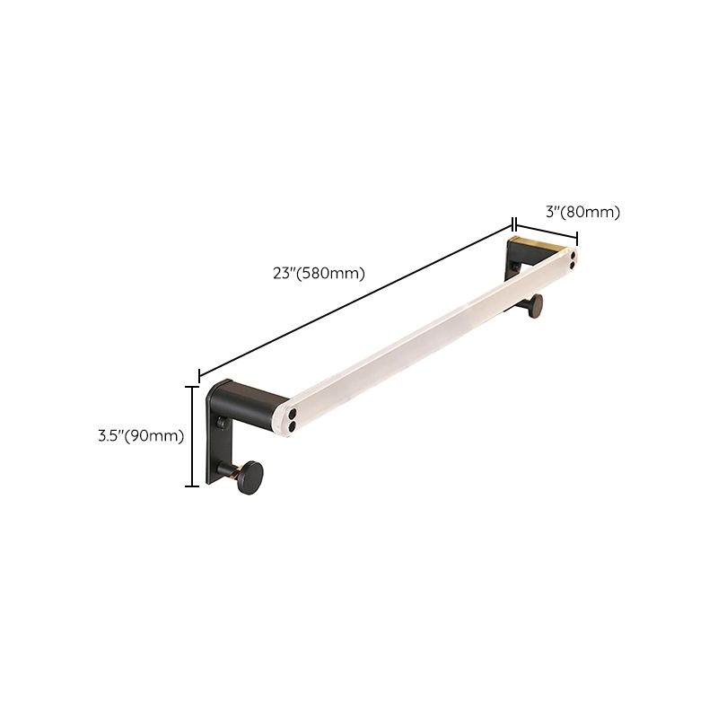 BowLift | Metal and acrylic bathroom accessories as a single piece or in a set in black