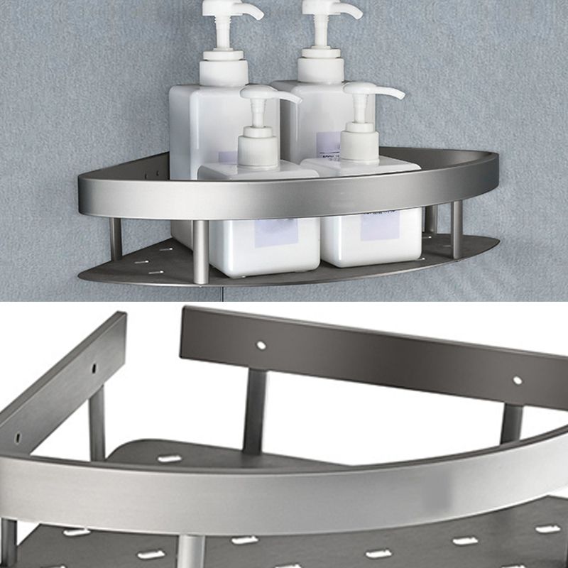 BowLift | Contemporary Metal 5-piece Bathroom Accessories Set with Bath Shelf