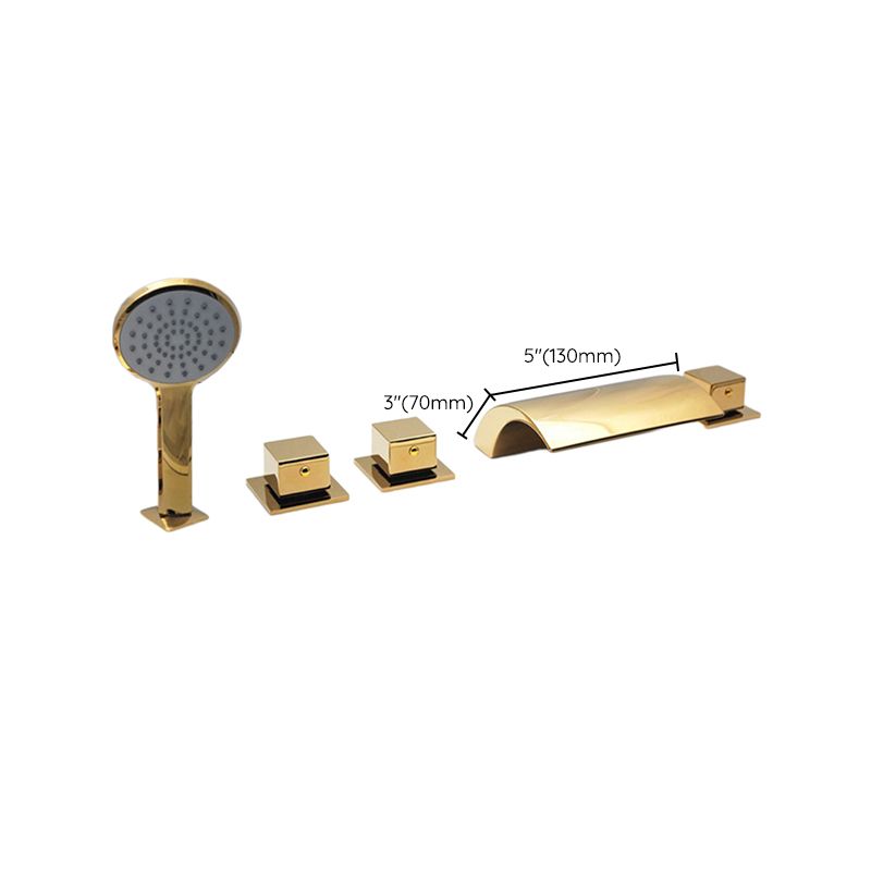 BowLift | Contemporary Style Bathroom Faucet Metal Deck Mounted Bathroom Faucet