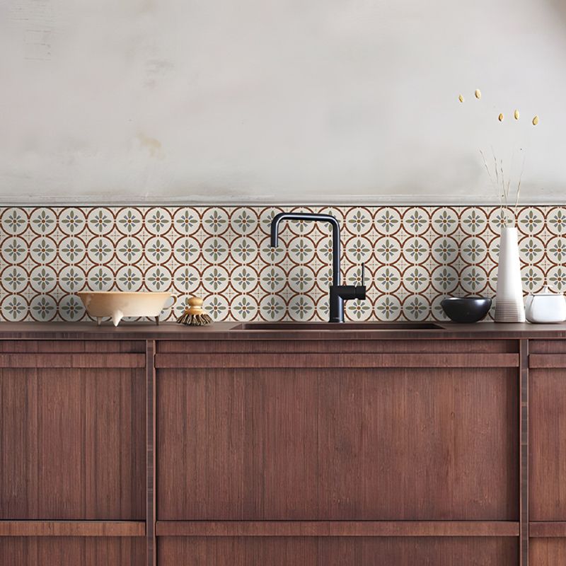 BowLift | Waterproof Peel & Stick Tile Square Pattern Print Single Tile