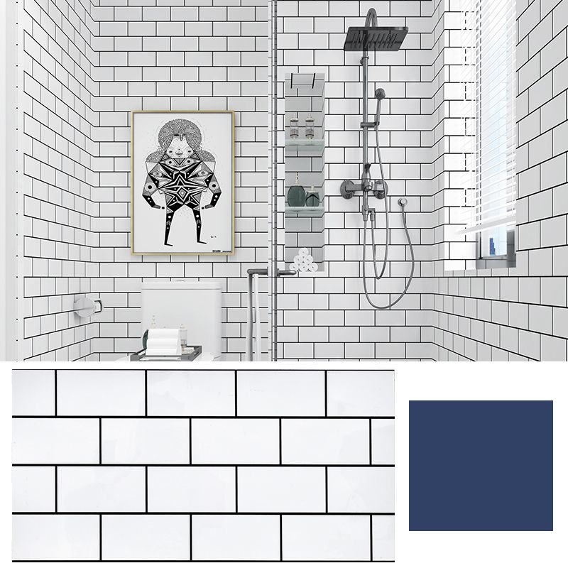 BowLift | Modern Bathroom Peel and Stick Wall Tile Single Tile Peel and Stick Wall Tile