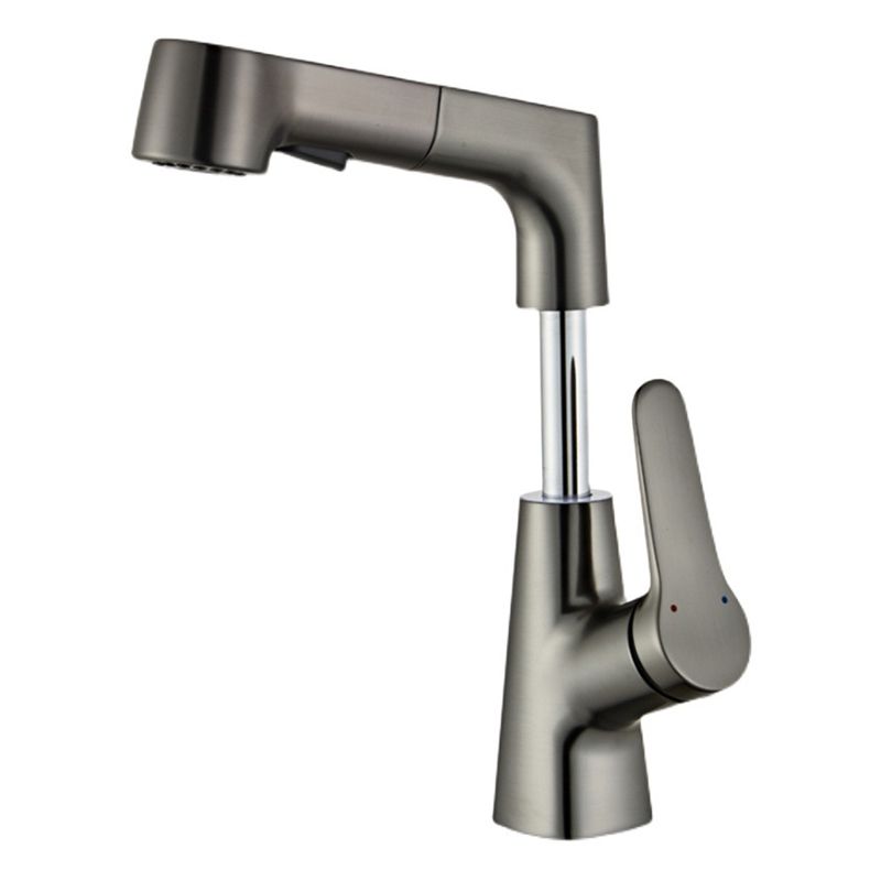 BowLift | Extendable Vessel Water Tap Modern Sink Faucet with a Lever Handle