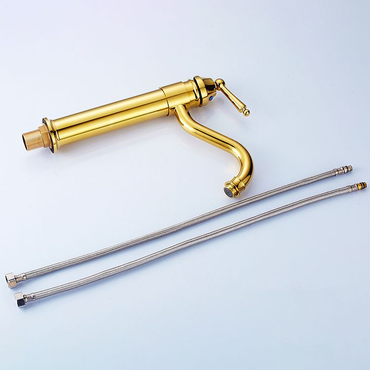 BowLift | Farmhouse Widely Distributed Bathroom Faucet Vintage Single Hole Sink Faucet